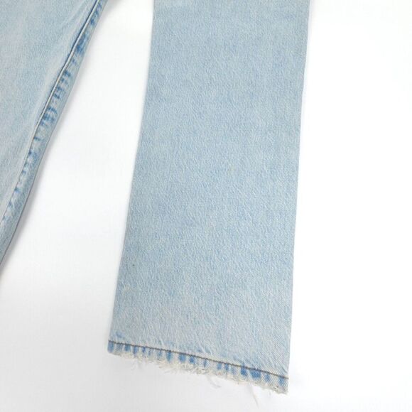 FRAME Denim Le Slouch Distressed Straight Leg Jeans Drenched 90s Grunge Baggy 26 - Picture 8 of 11